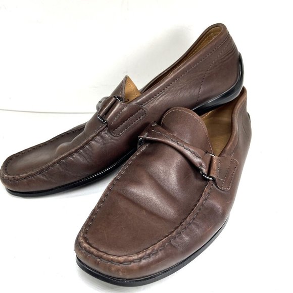 Tod’s Men’s Brown Leather Driving Loafers-US 8.5-EU 41-42 (Marked UK/Italian 7) - Picture 1 of 16